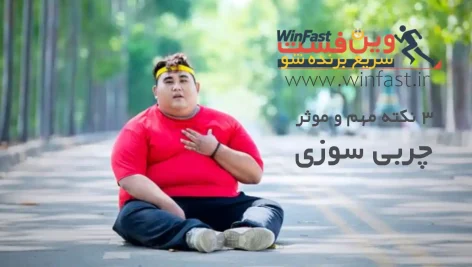 3 نکته مهم و موثر برای چربی سوزی