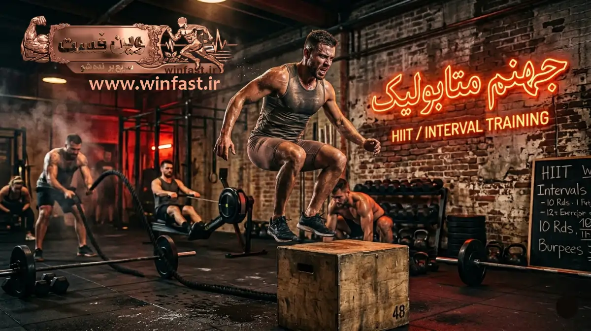 ویدیو تمرین جهنم متابولیک