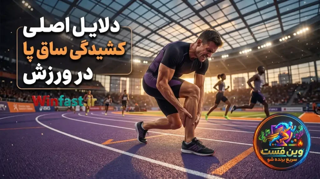 دلایل اصلی کشیدگی عضله ساق پا در ورزش - وین فست